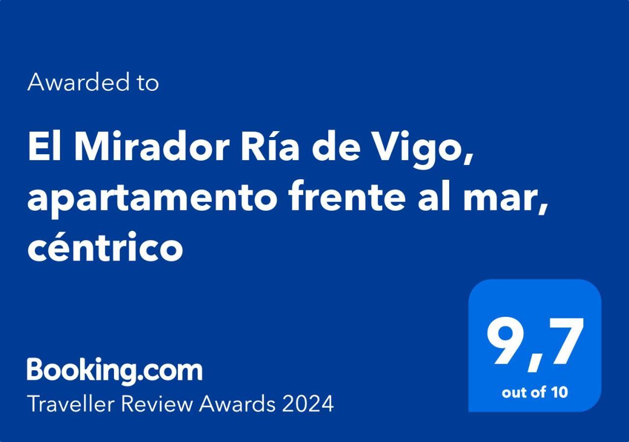 El Mirador Ria De Vigo, Apartamento Frente Al Mar, Centrico Moaña Zewnętrze zdjęcie