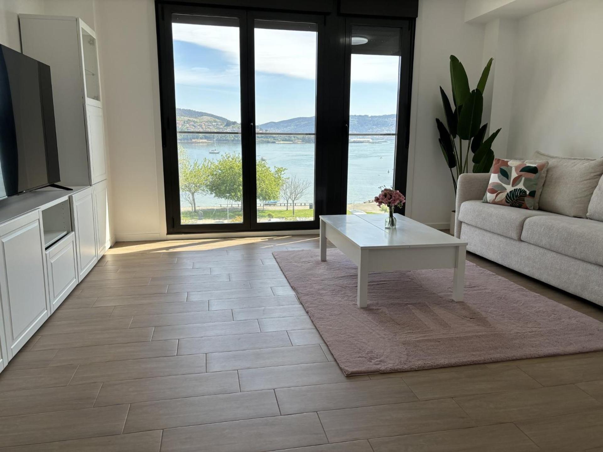 El Mirador Ria De Vigo, Apartamento Frente Al Mar, Centrico Moaña Zewnętrze zdjęcie